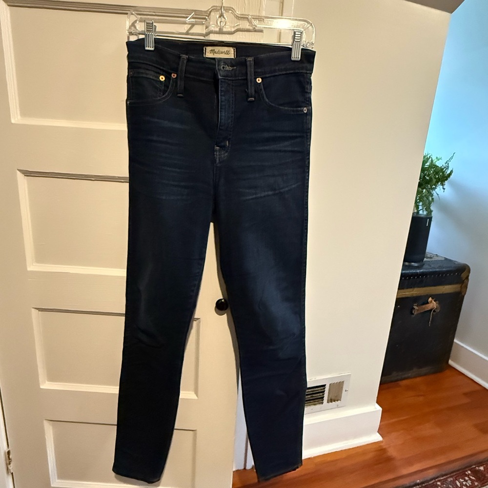 Madewell size 26 high rise skinny skinny